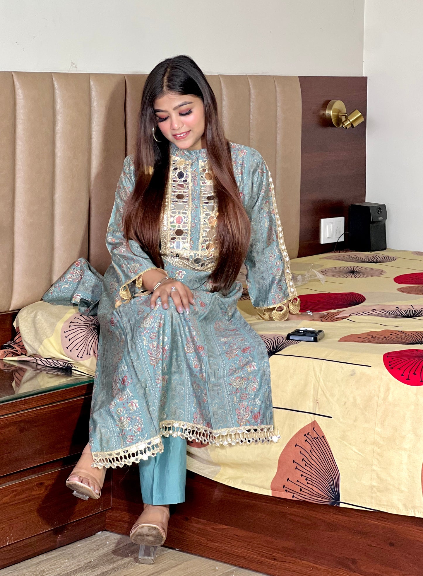 Pakistani style kurta pant